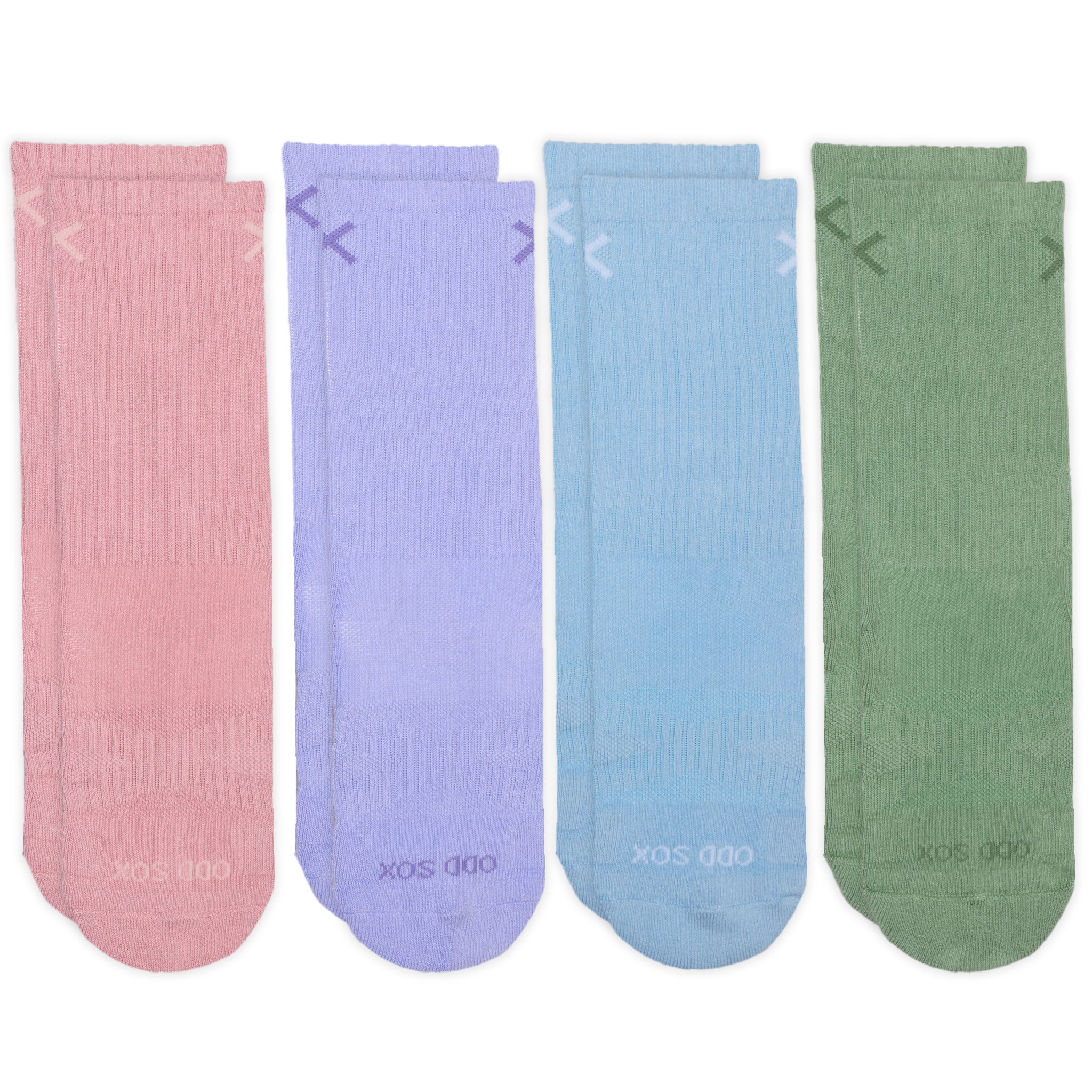Basix Women's Everyday Crew Socks — 4-Pack