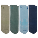 Basix Men's Everyday Crew Socks — 4-Pack