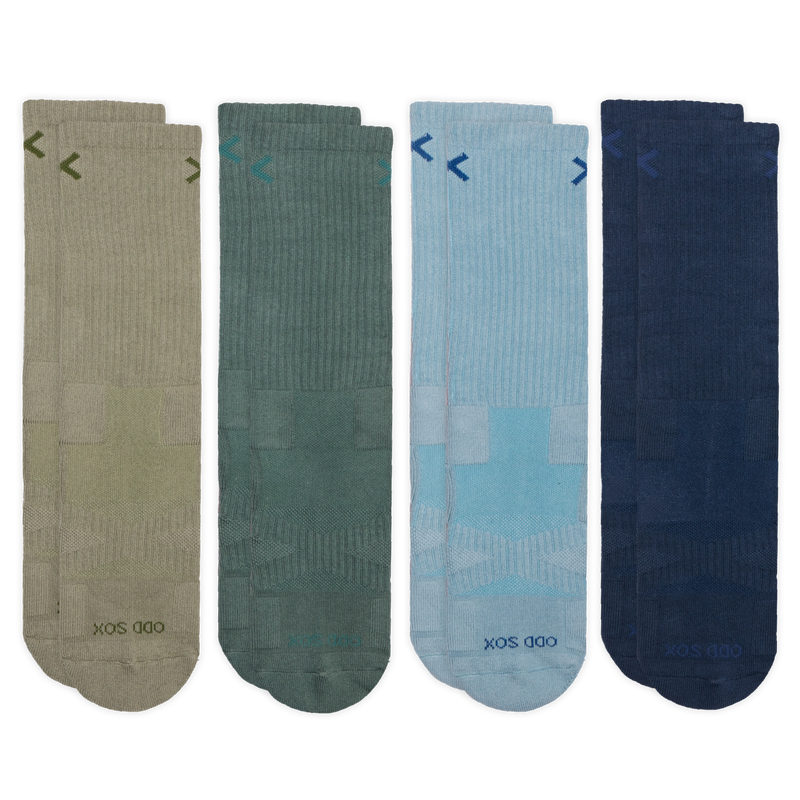Basix Men's Everyday Crew Socks — 4-Pack