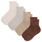 Basix Women's Everyday Quarter Socks — 4-Pack