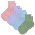 Basix Women's Everyday Quarter Socks — 4-Pack