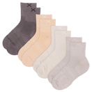 Basix Men's Everyday Quarter Socks — 4-Pack