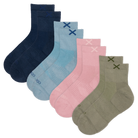 Basix Men's Everyday Quarter Socks — 4-Pack