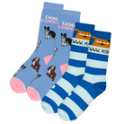 Dog Lovers Women's Crew Socks 4-Pack