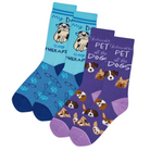 Dog Lovers Women's Crew Socks 4-Pack