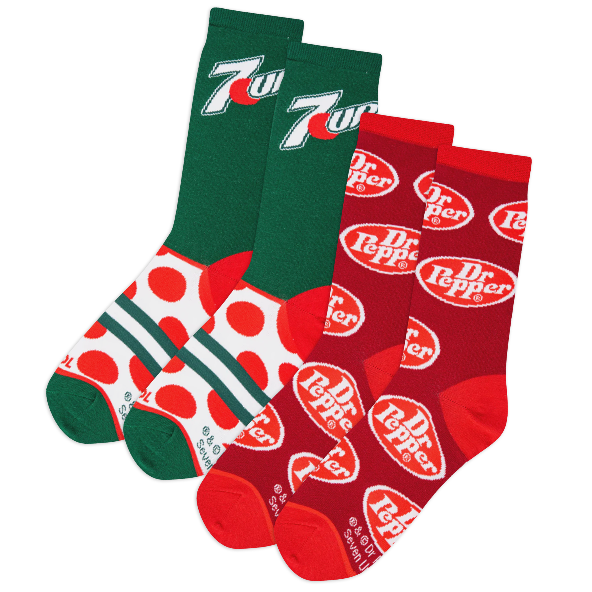 Retro Sodas  Women's Crew Socks 4-Pack