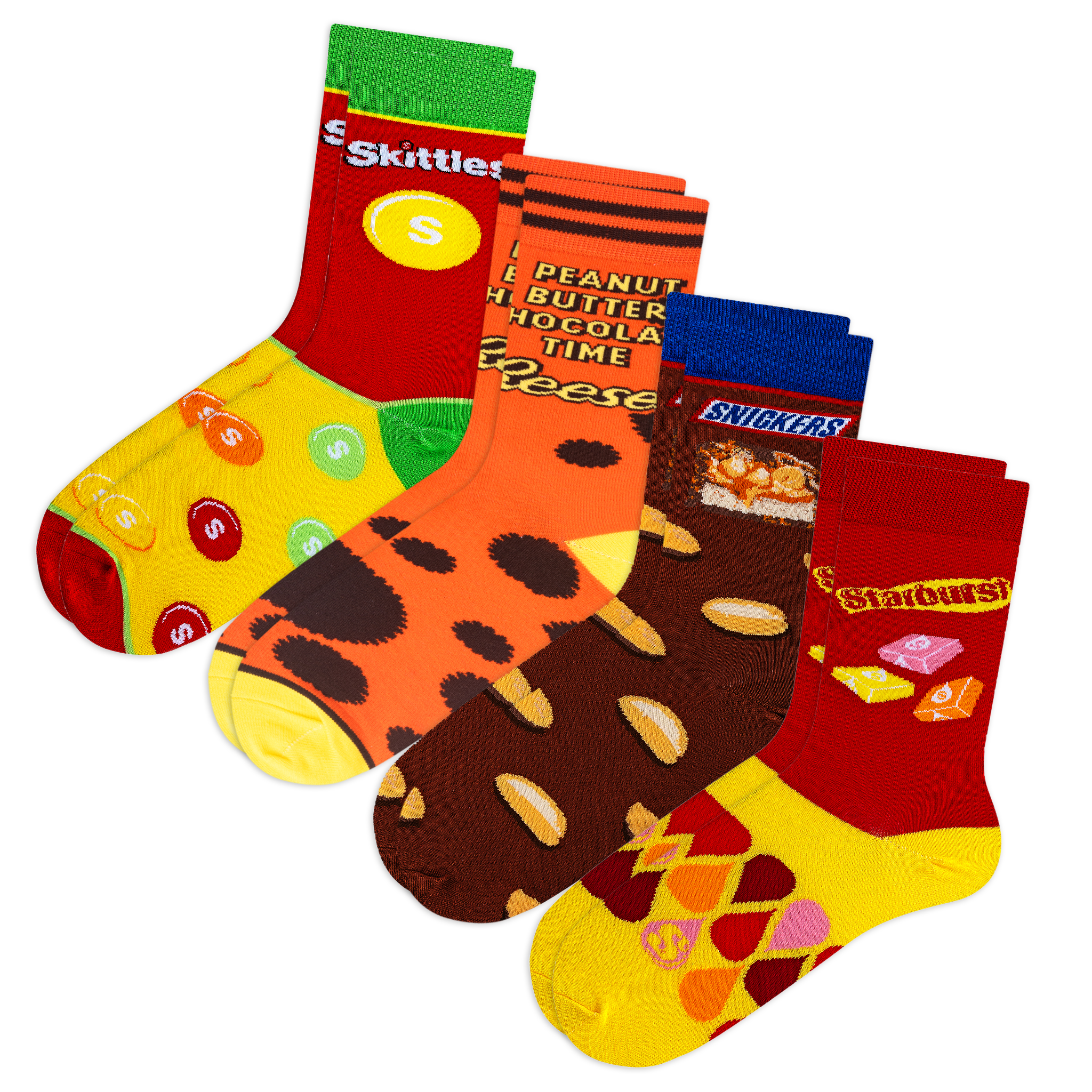 Candy  Men's Crew Socks 8-Pack