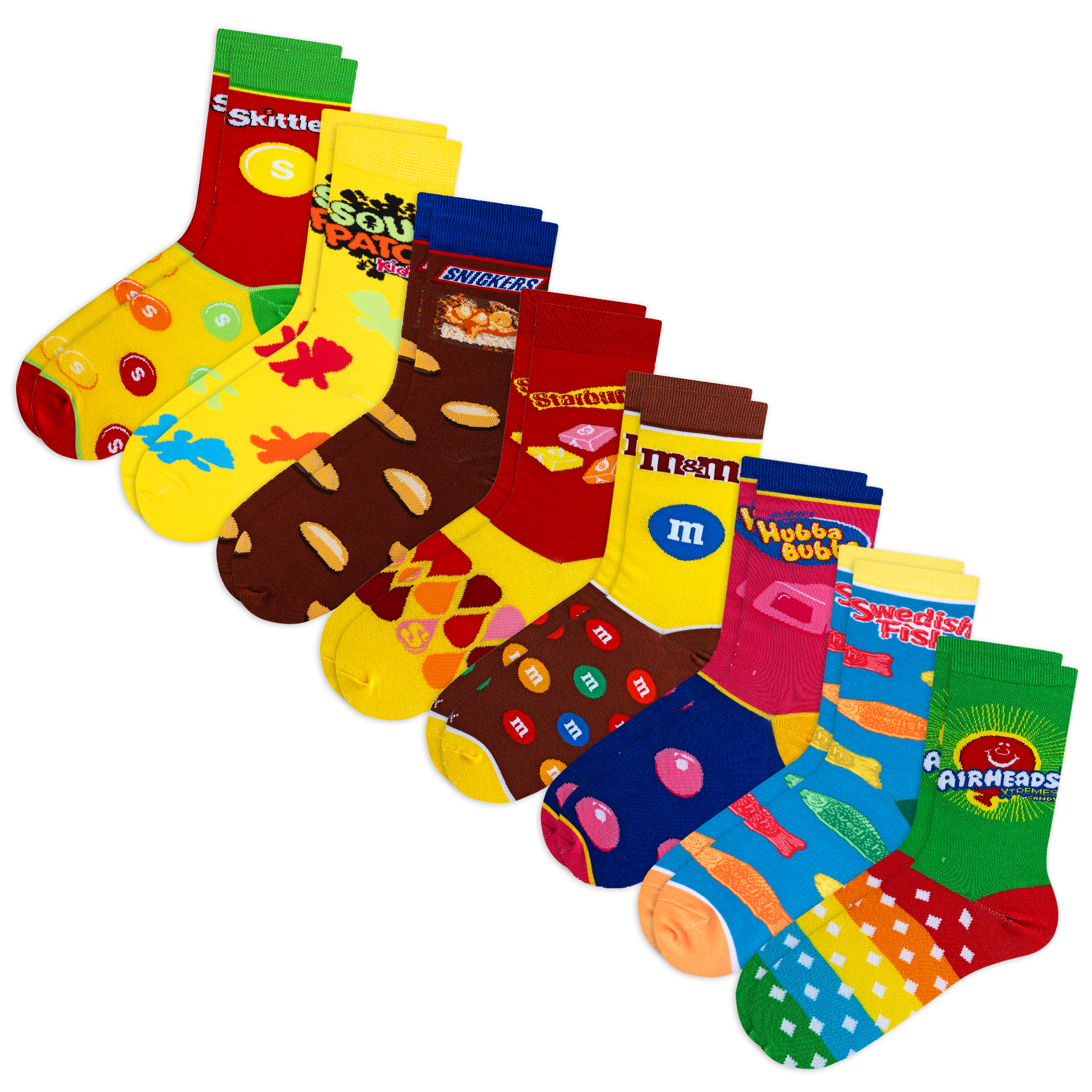 Candy Women's Crew Socks 8-Pack