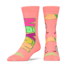 Riff Raff Mango Neyon Split Crew Socks