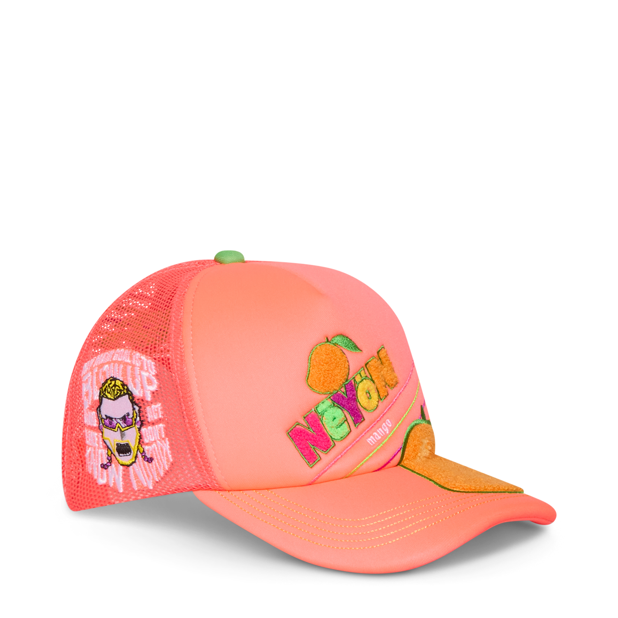 Riff Raff Neyon Mango Trucker Hat