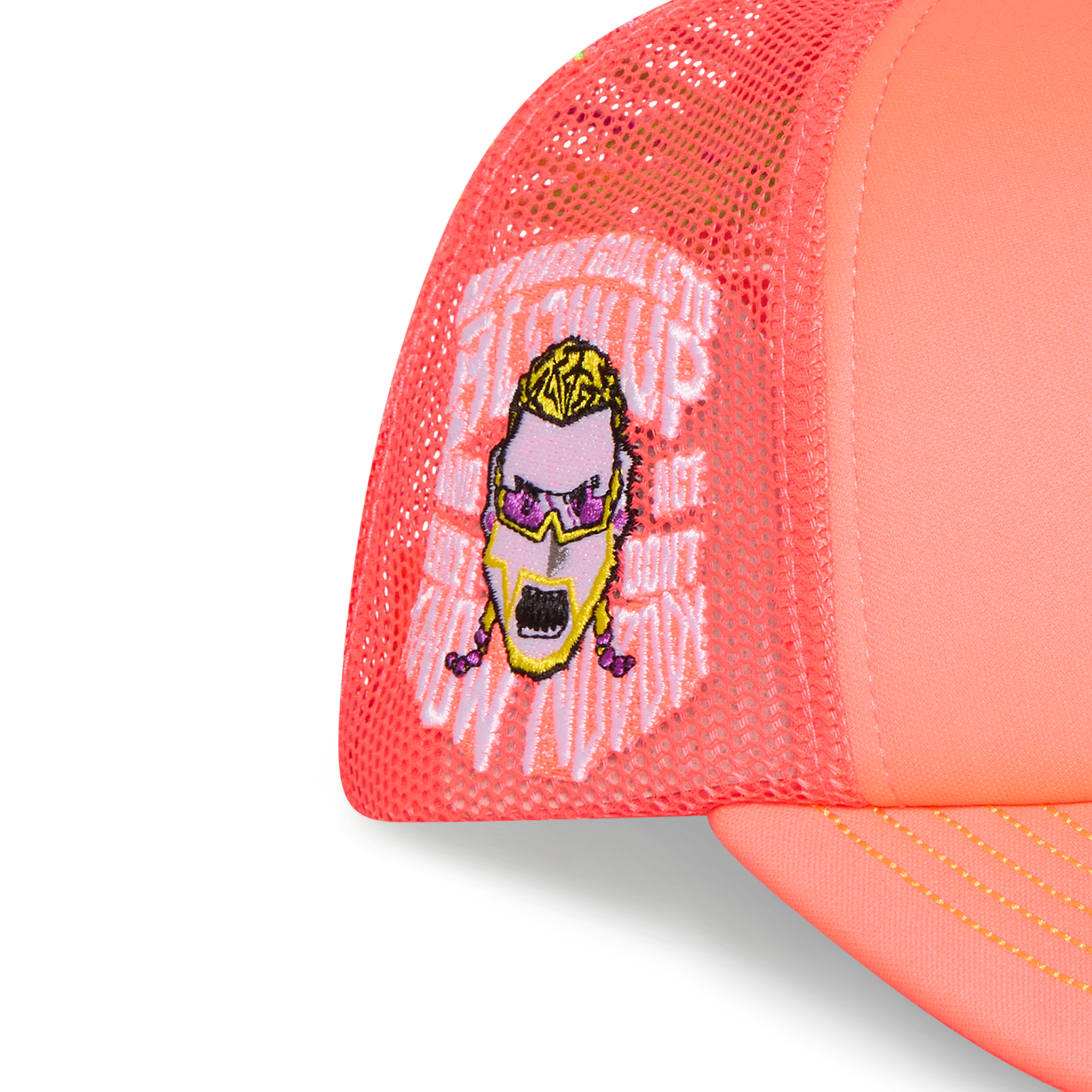 Riff Raff Neyon Mango Trucker Hat