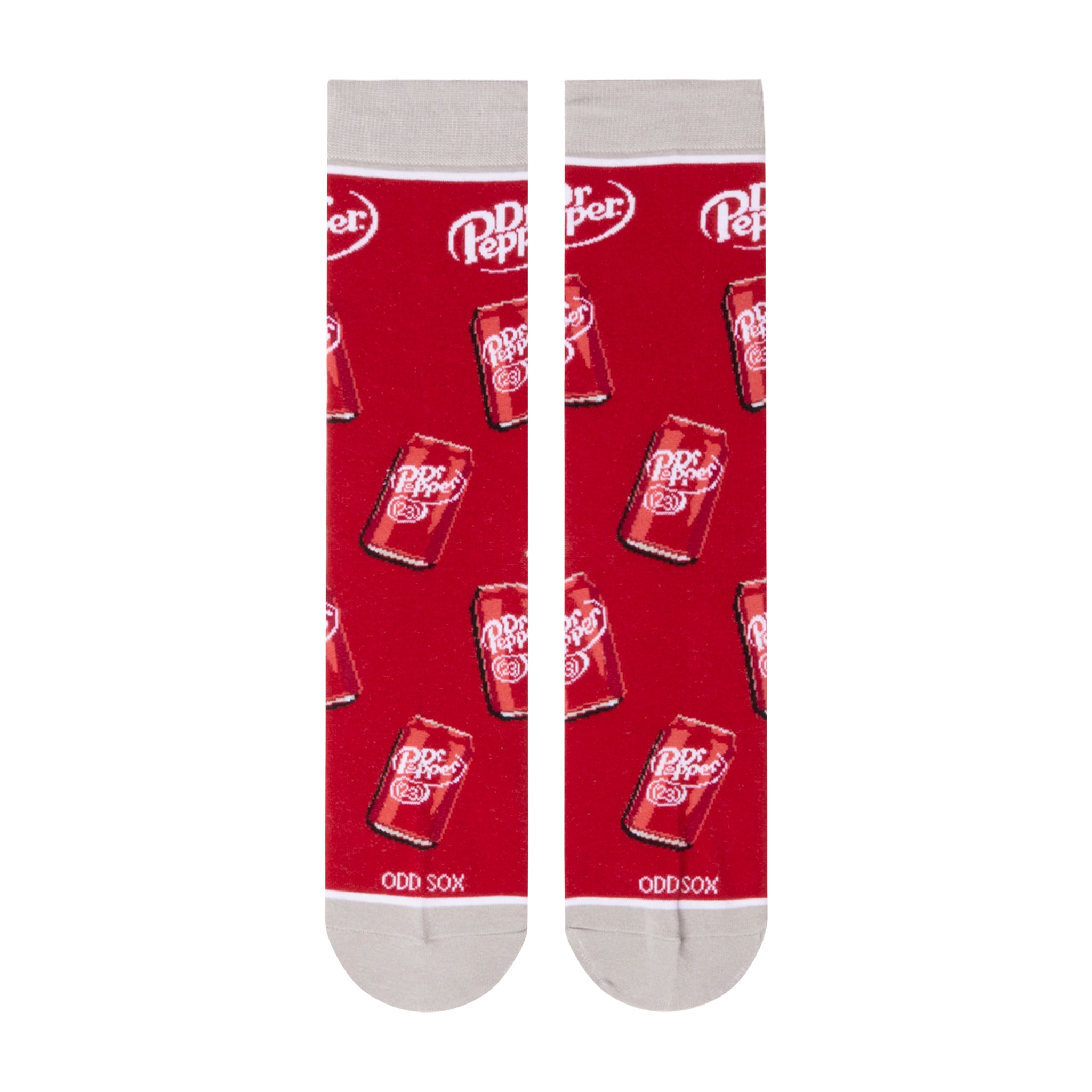 Dr Pepper Cans Crew Socks