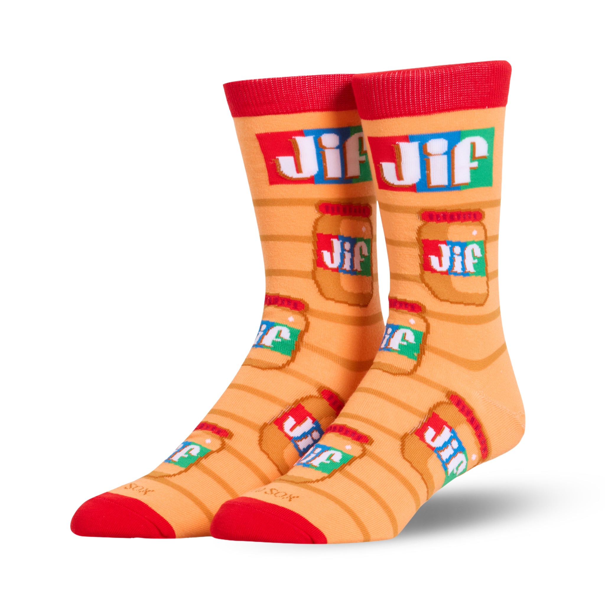 Jif Jars Crew Socks