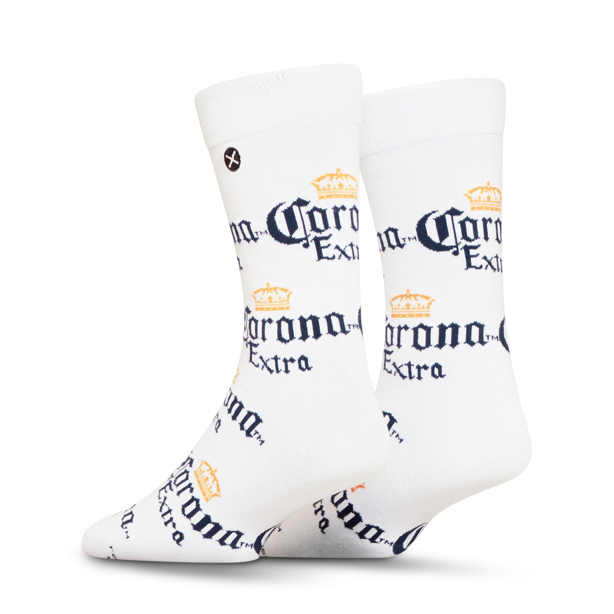 ODDMART Corona Crew Socks 2-Pack