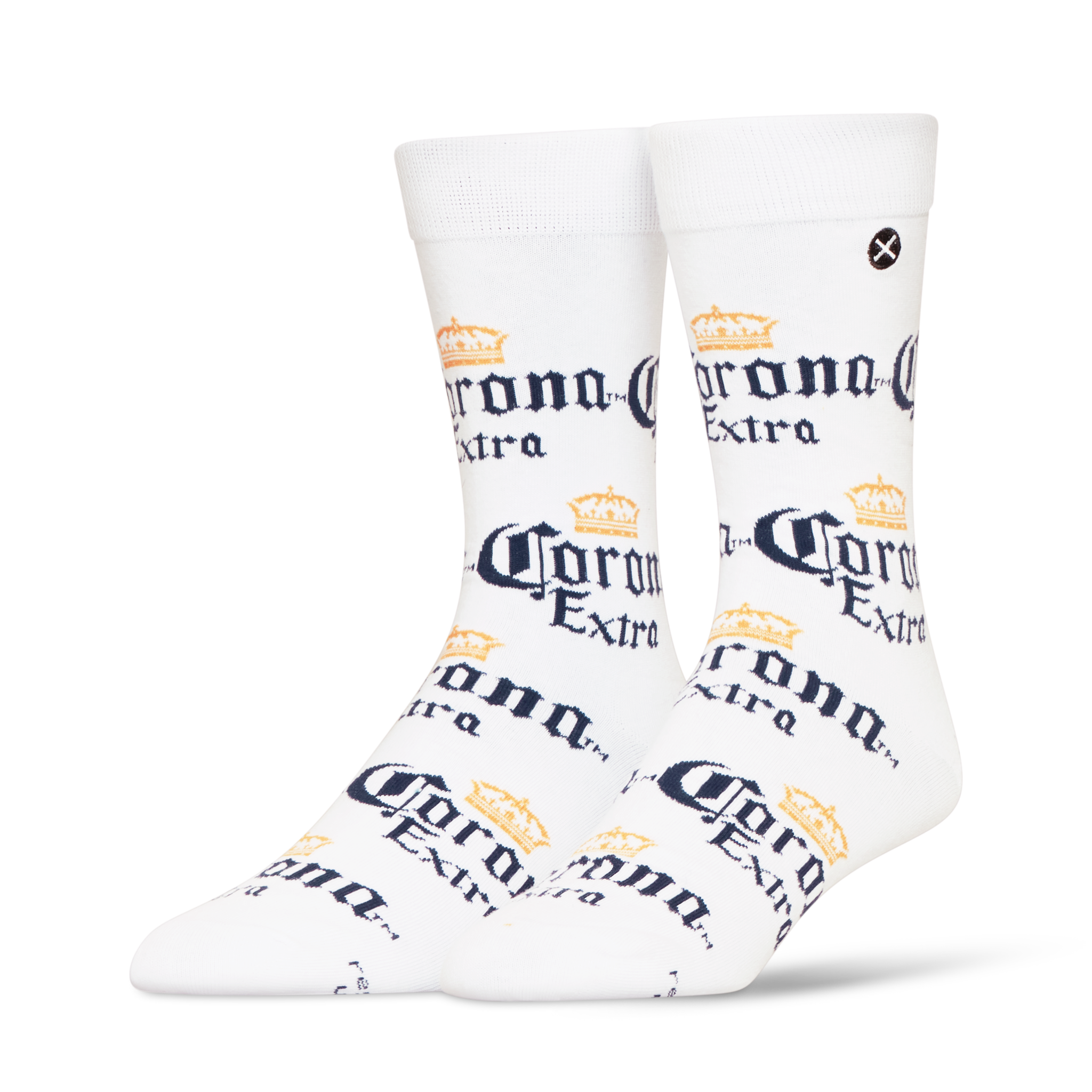 ODDMART Corona Crew Socks 2-Pack
