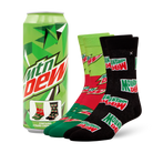 ODDMART Mountain Dew Crew Socks 2-Pack