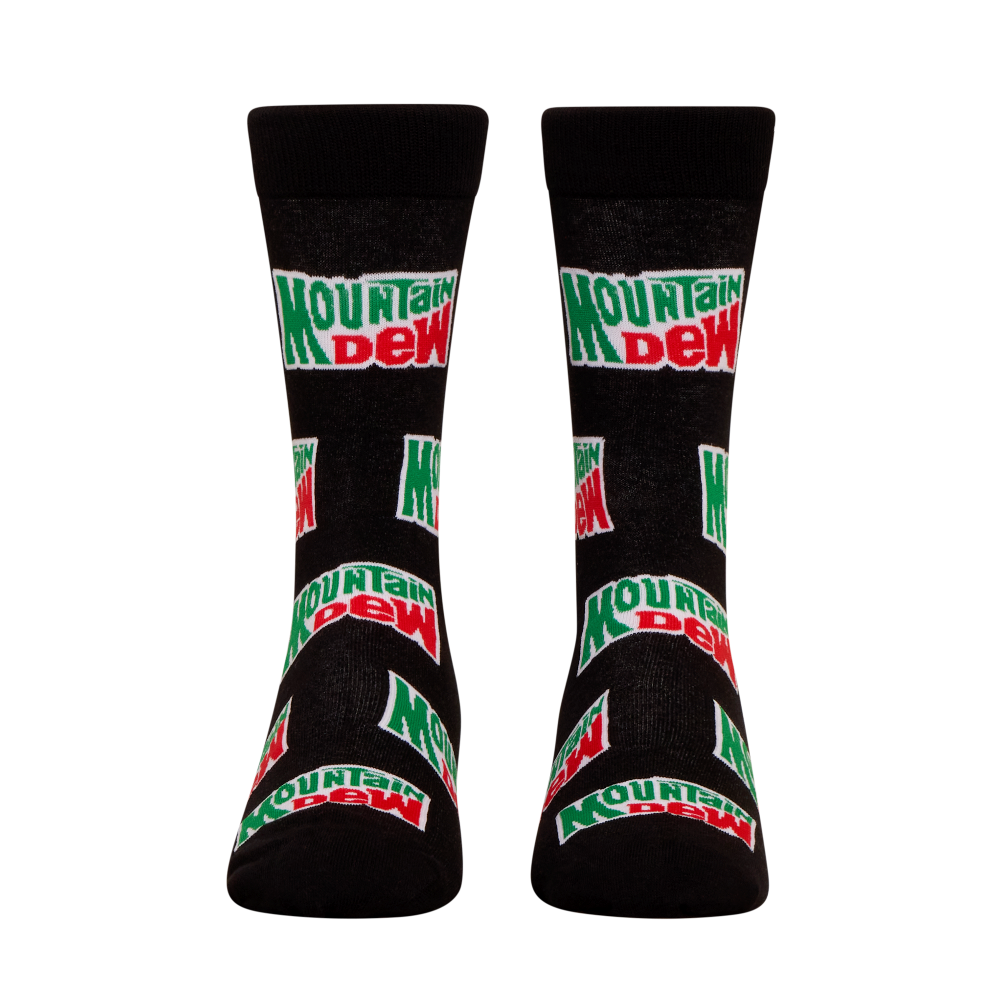 ODDMART Mountain Dew Crew Socks 2-Pack