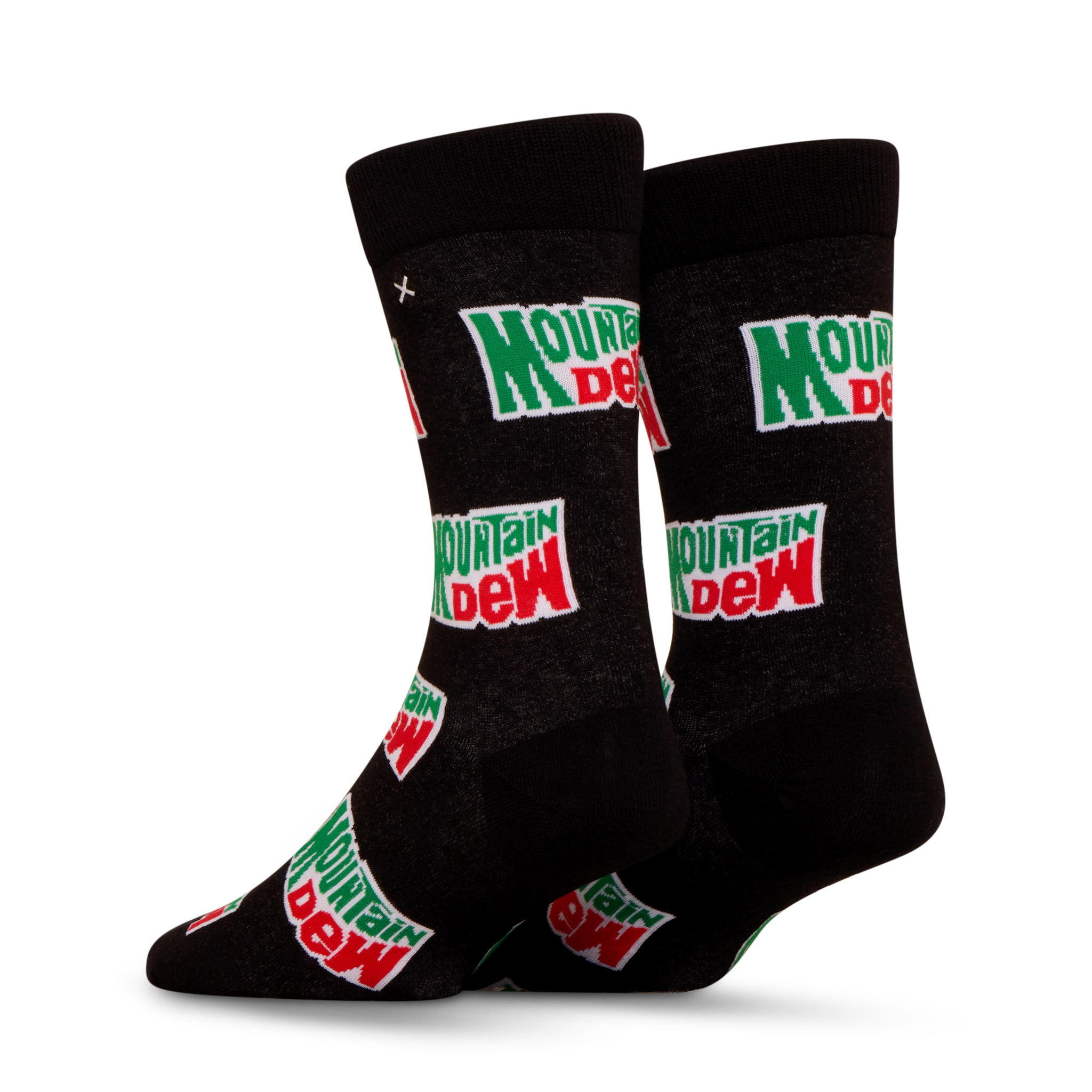 ODDMART Mountain Dew Crew Socks 2-Pack