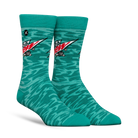 ODDMART Mountain Dew Baja Blast Crew Socks 2-Pack