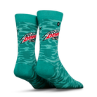 ODDMART Mountain Dew Baja Blast Crew Socks 2-Pack