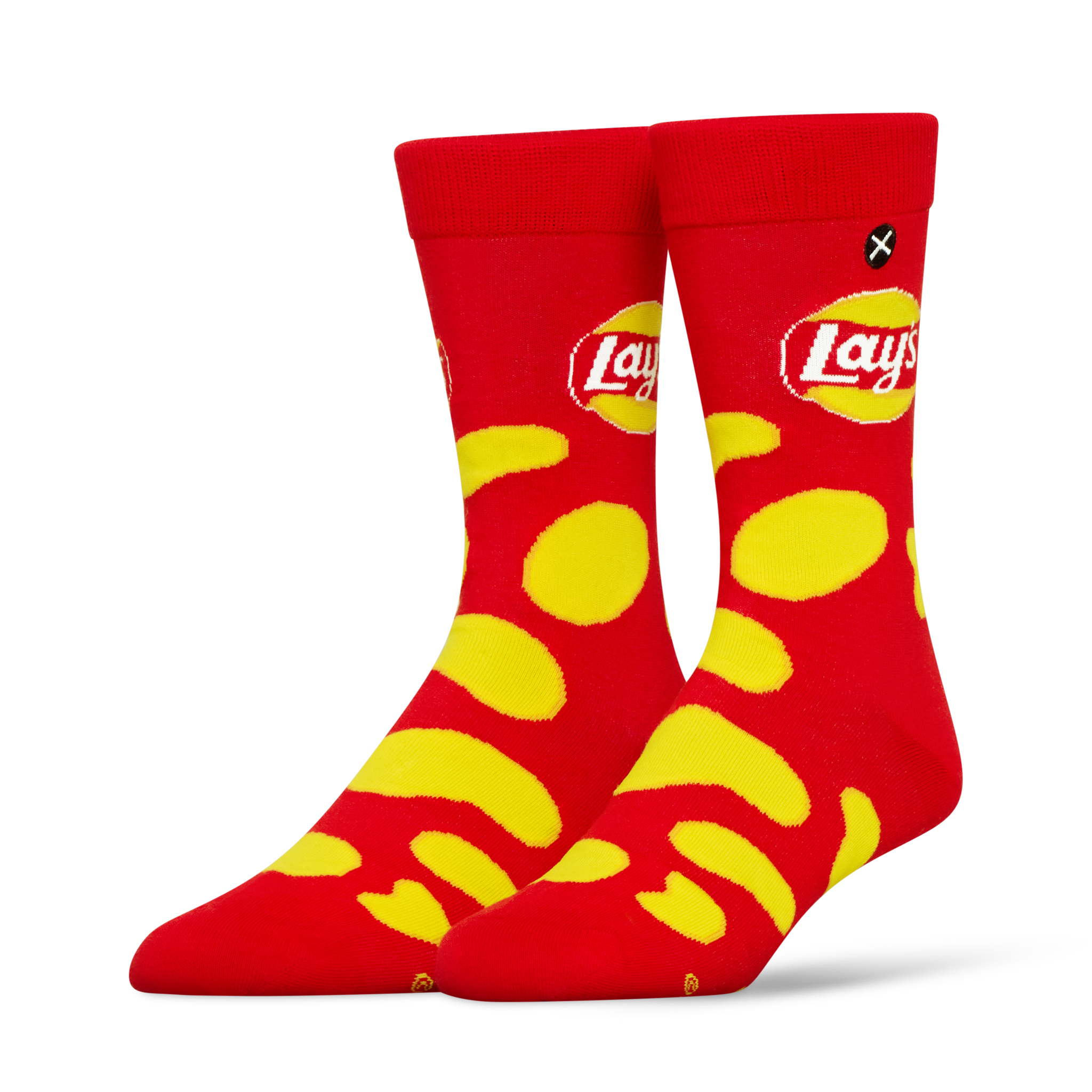 ODDMART Lay's Classic Crew Socks 2-Pack