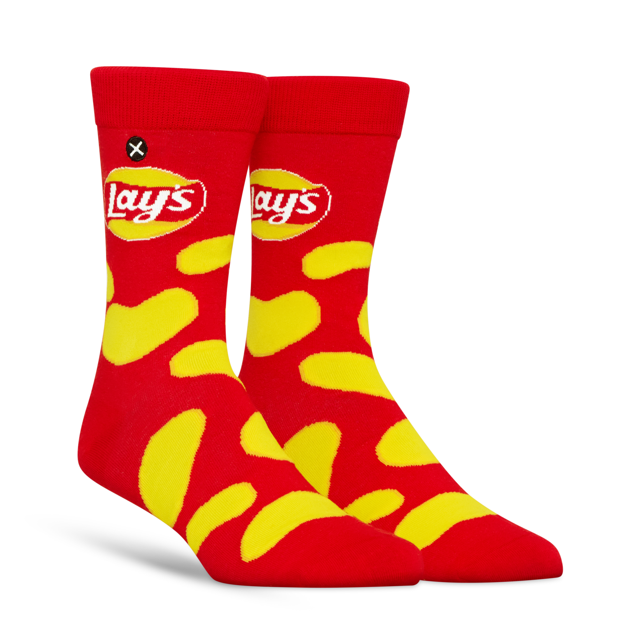 ODDMART Lay's Classic Crew Socks 2-Pack