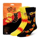 ODDMART Flamin' Hot Cheetos Crew Socks 2-Pack