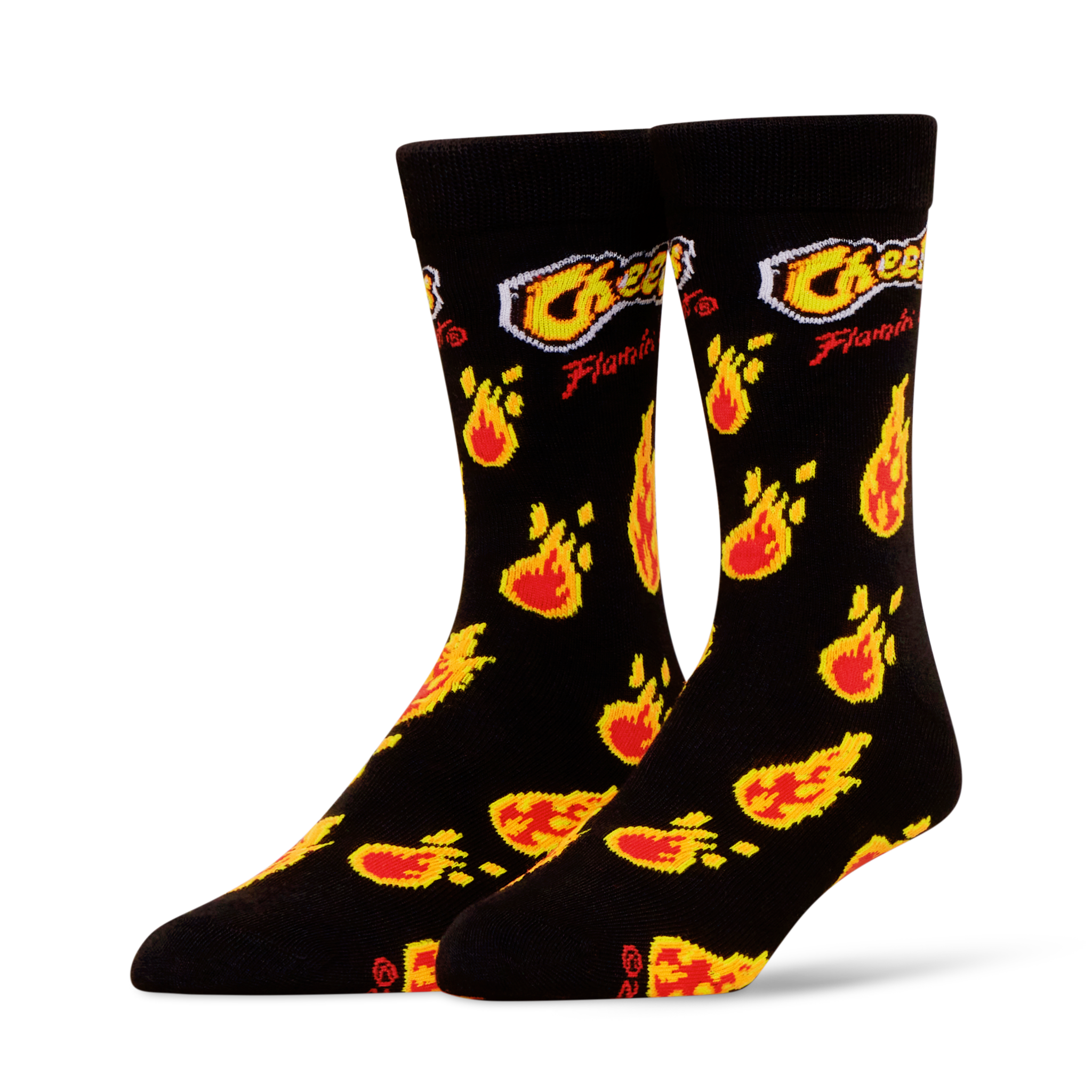 ODDMART Flamin' Hot Cheetos Crew Socks 2-Pack