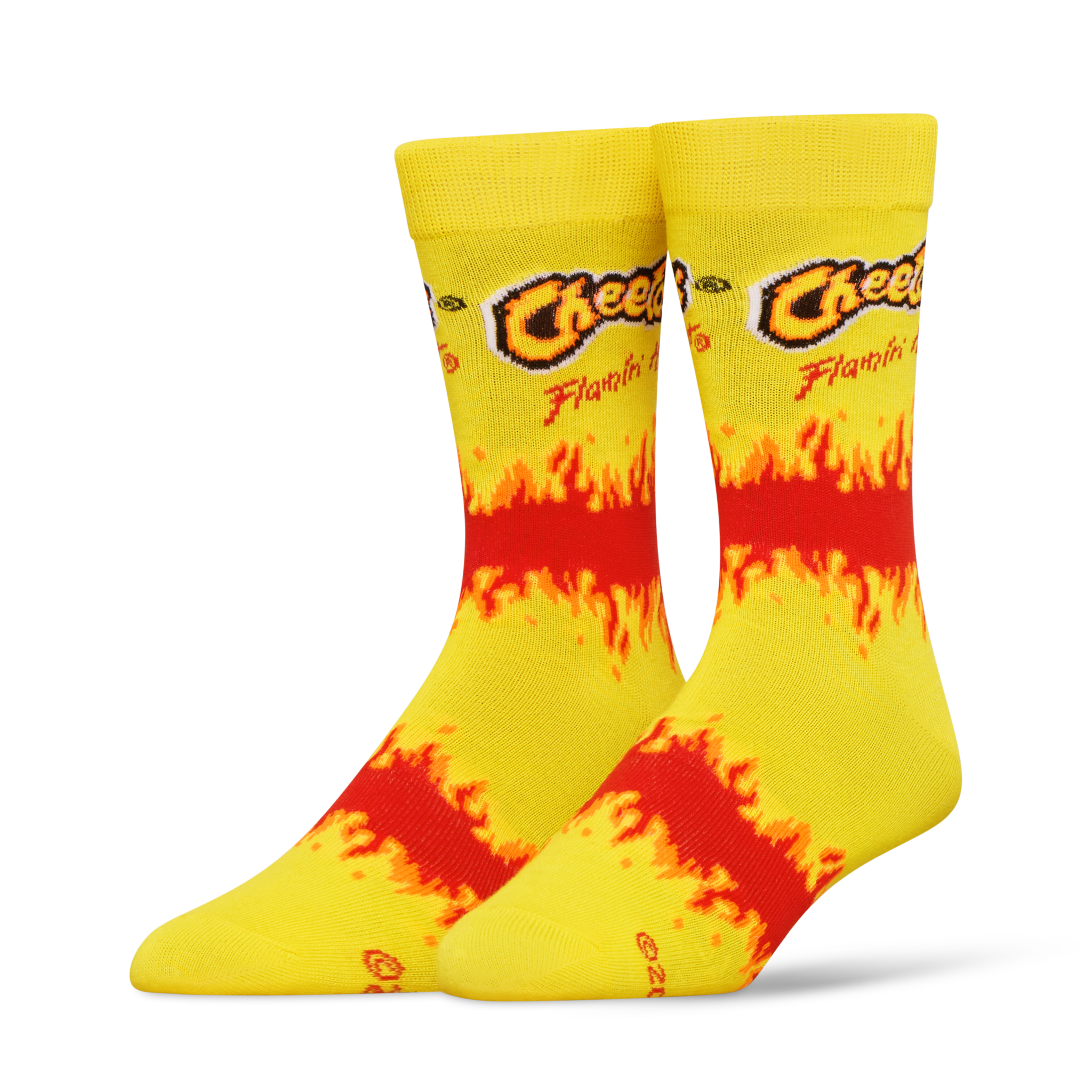 ODDMART Flamin' Hot Cheetos Crew Socks 2-Pack