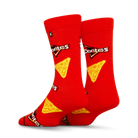 ODDMART Doritos Nacho Cheese Crew Socks 2-Pack