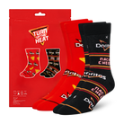 ODDMART Doritos Nacho Cheese Crew Socks 2-Pack