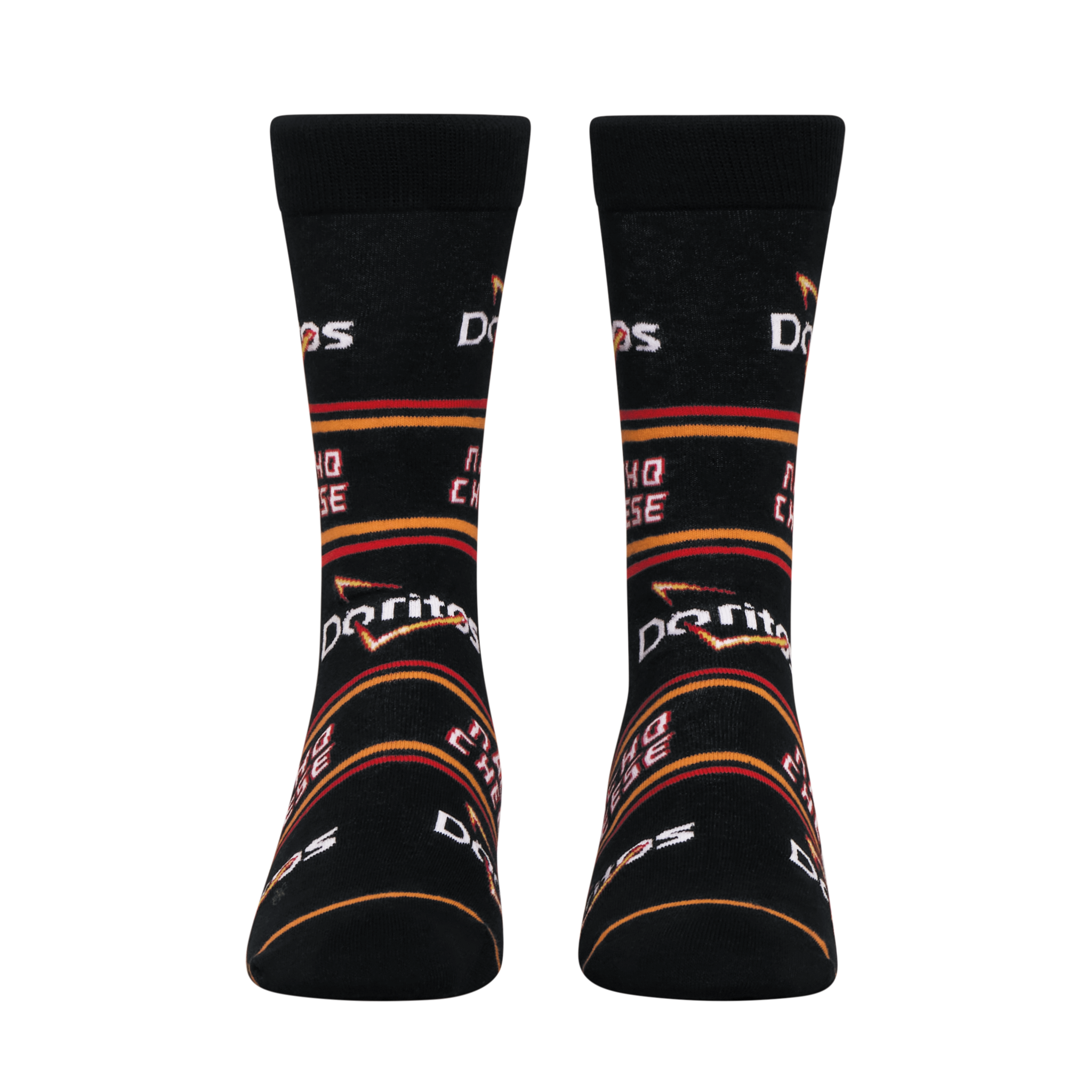 ODDMART Doritos Nacho Cheese Crew Socks 2-Pack