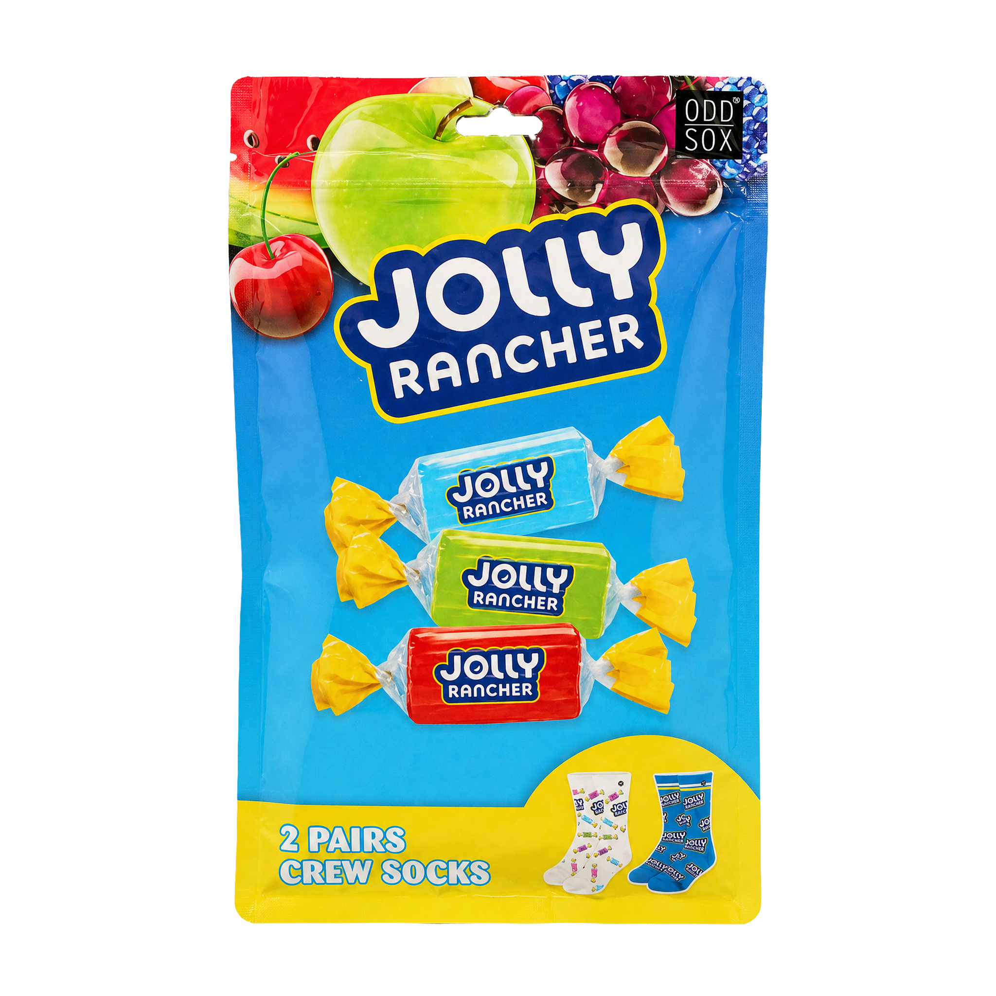 ODDMART Jolly Rancher Crew Socks 2-Pack