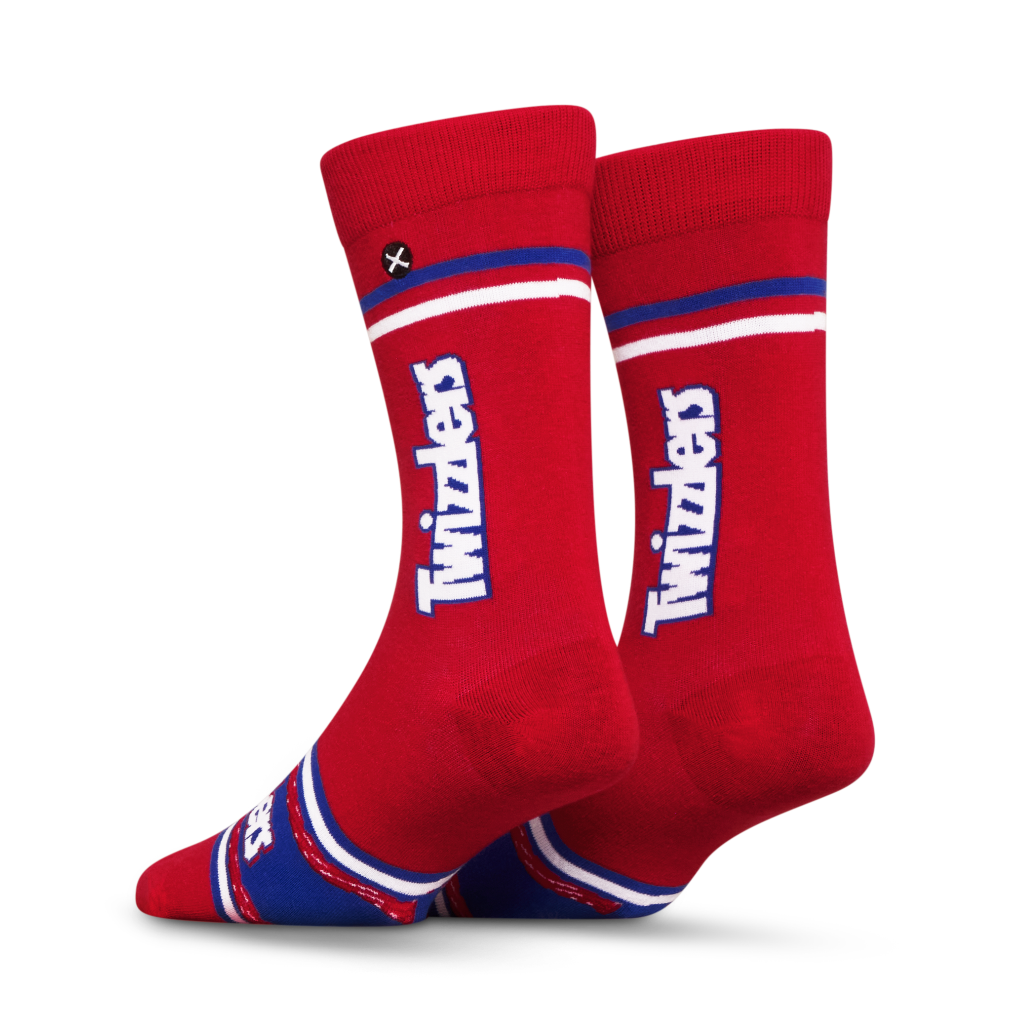ODDMART Twizzlers Crew Socks 2-Pack