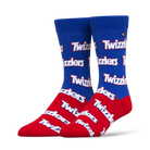 ODDMART Twizzlers Crew Socks 2-Pack