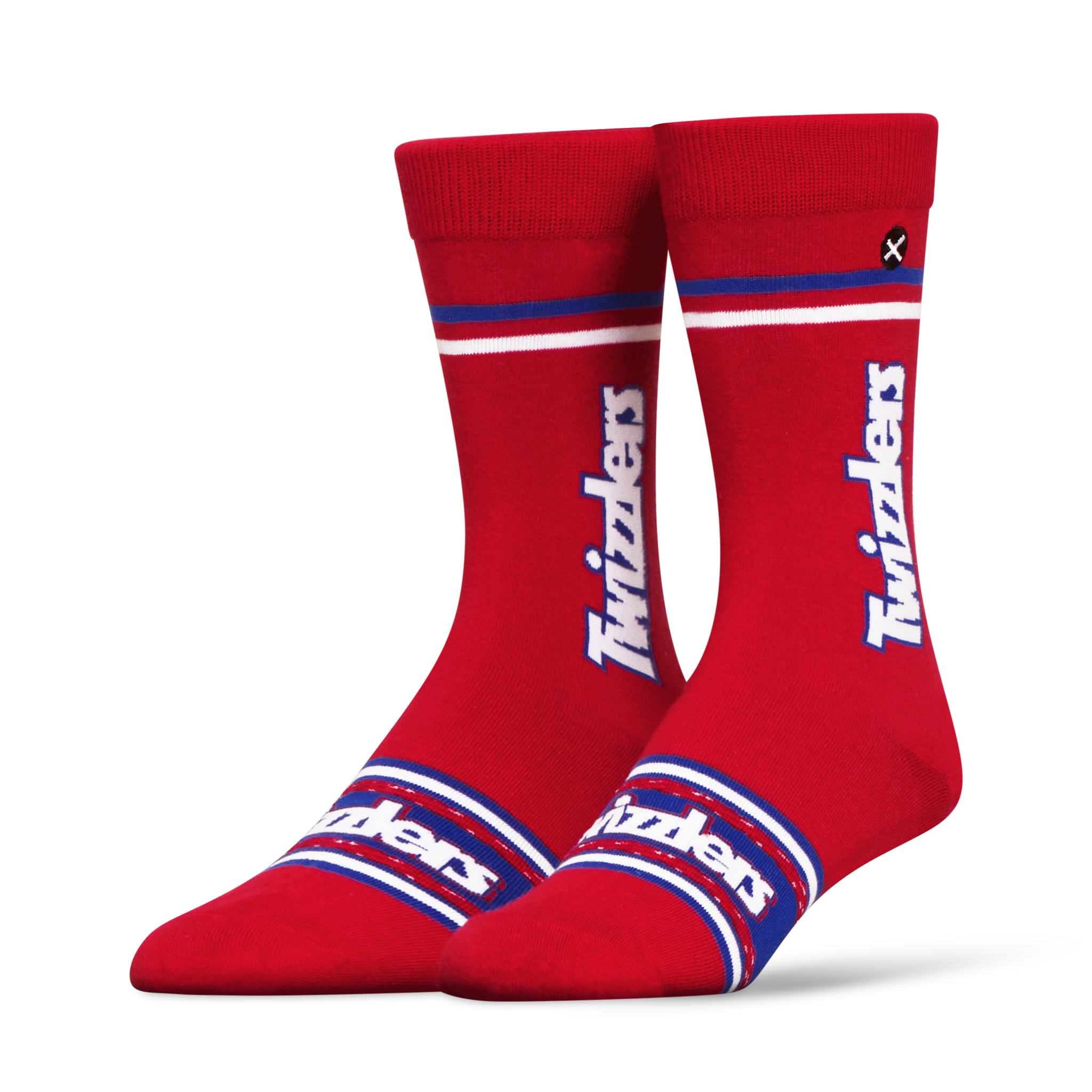 ODDMART Twizzlers Crew Socks 2-Pack