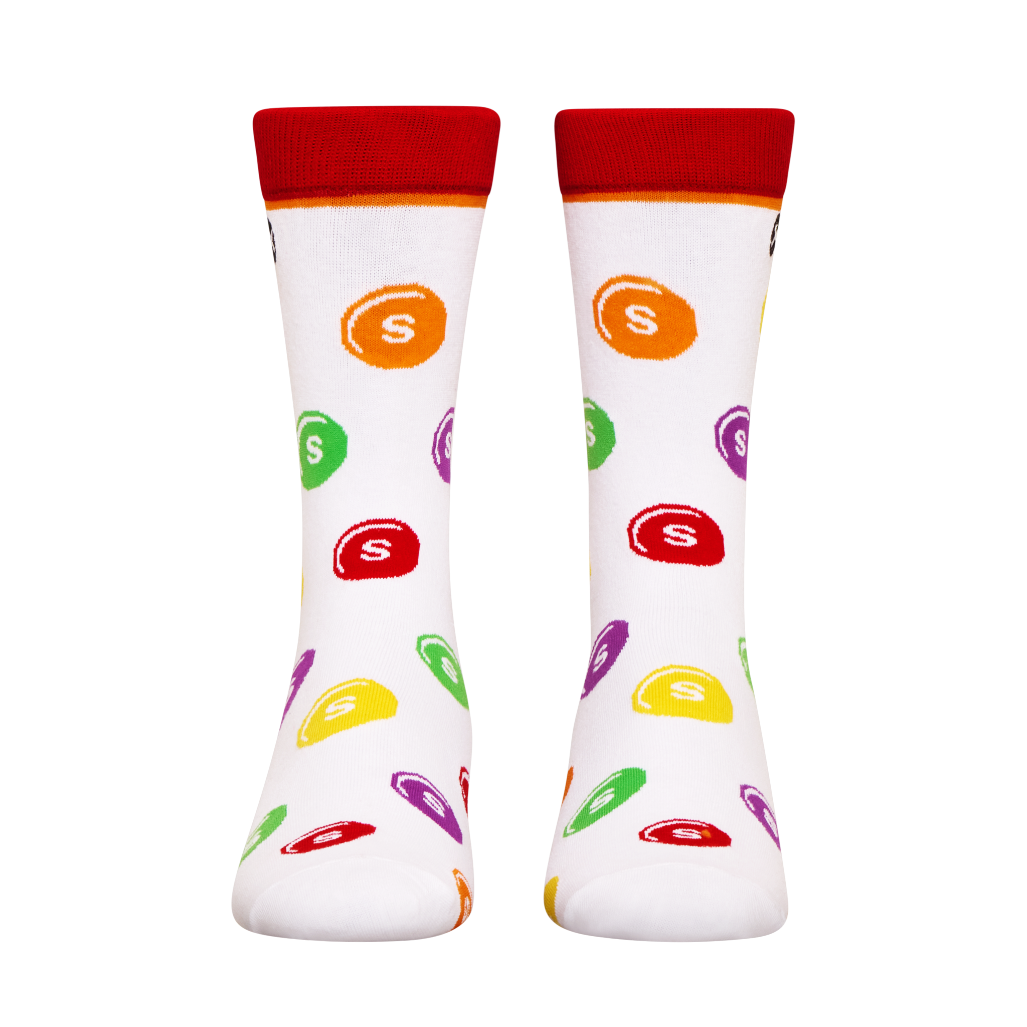 ODDMART Skittles Crew Socks 2-Pack