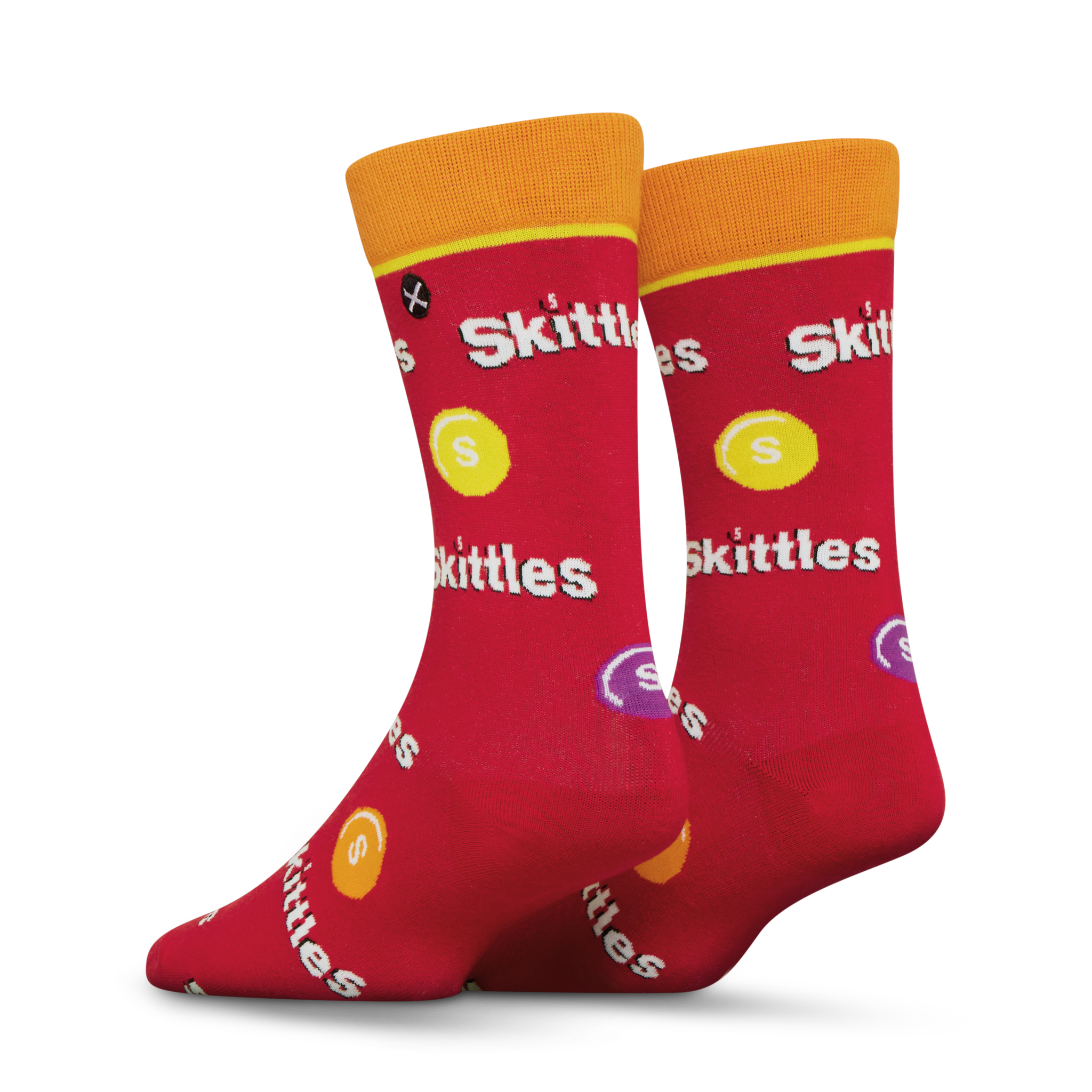 ODDMART Skittles Crew Socks 2-Pack