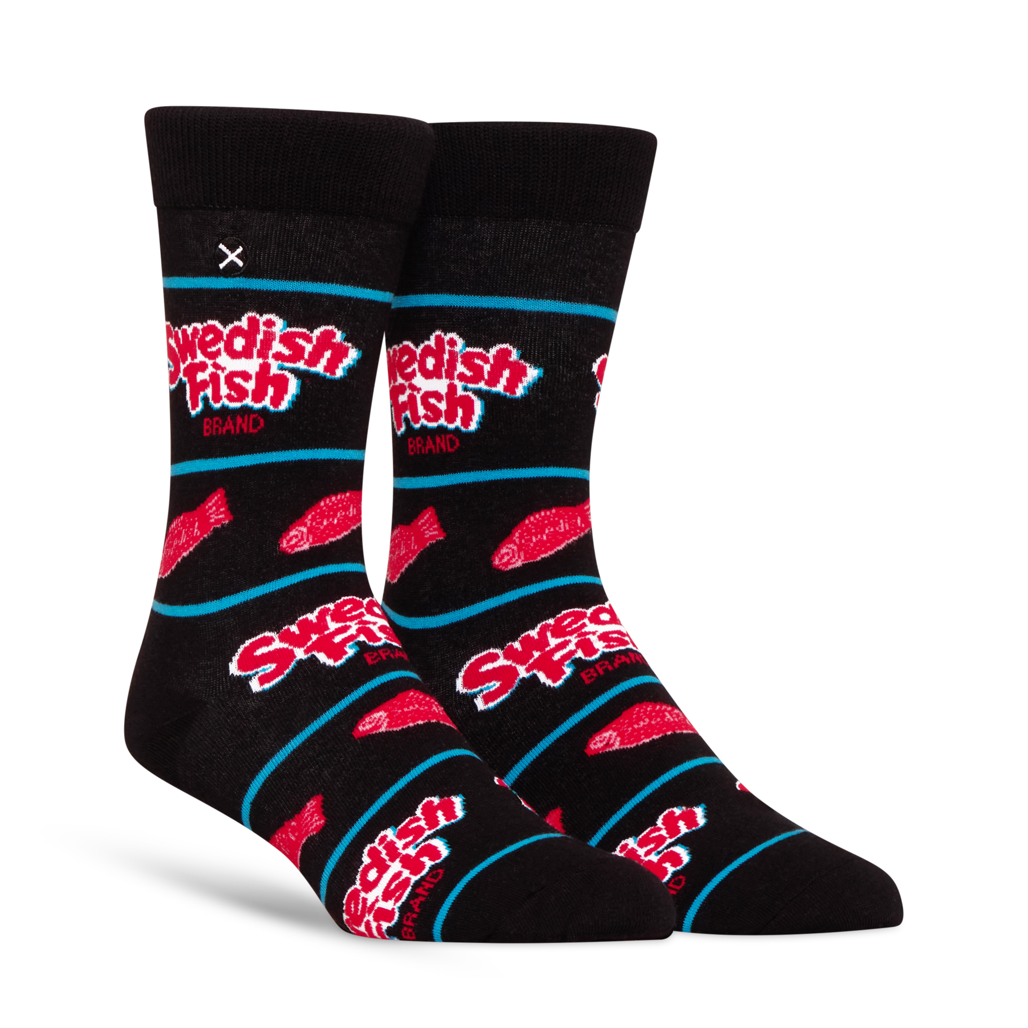 ODDMART Swedish Fish Crew Socks 2-Pack