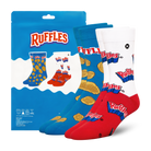 ODDMART Ruffles Crew Socks 2-Pack