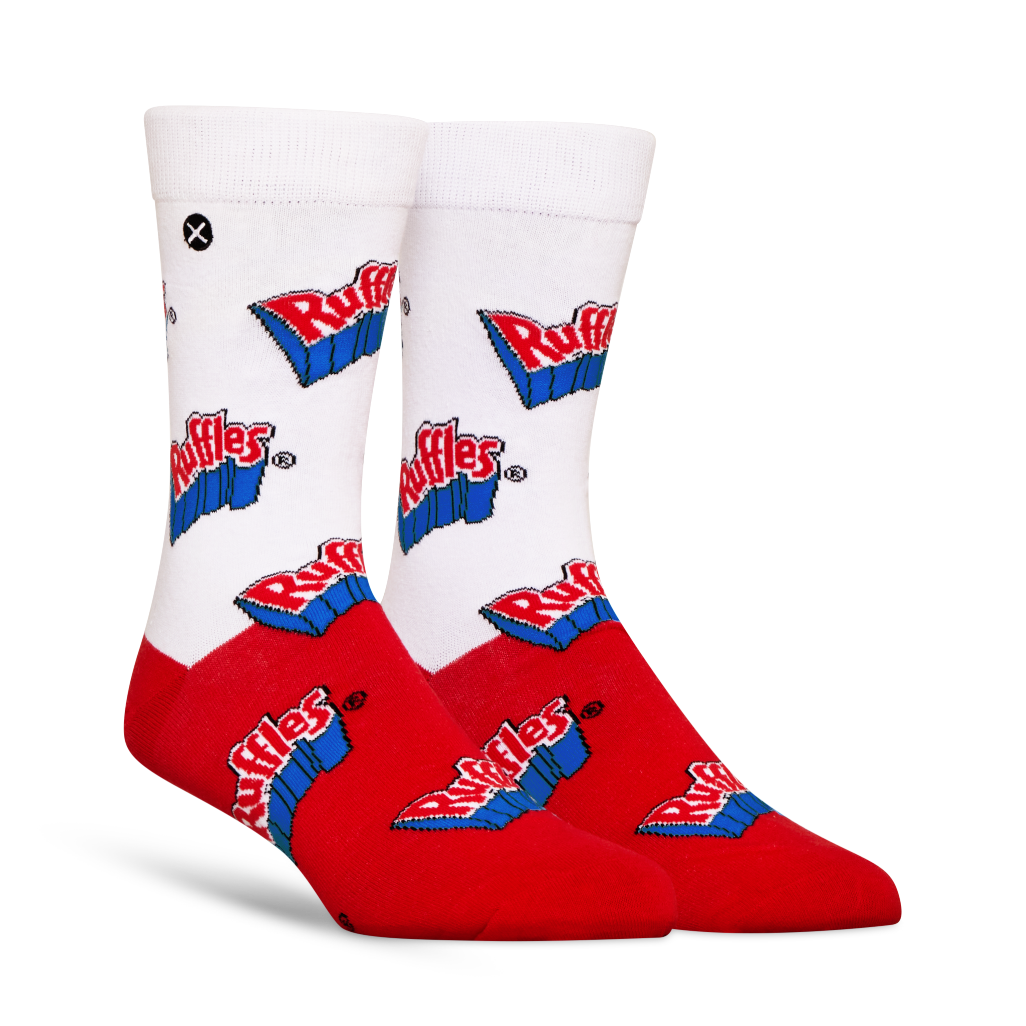 ODDMART Ruffles Crew Socks 2-Pack