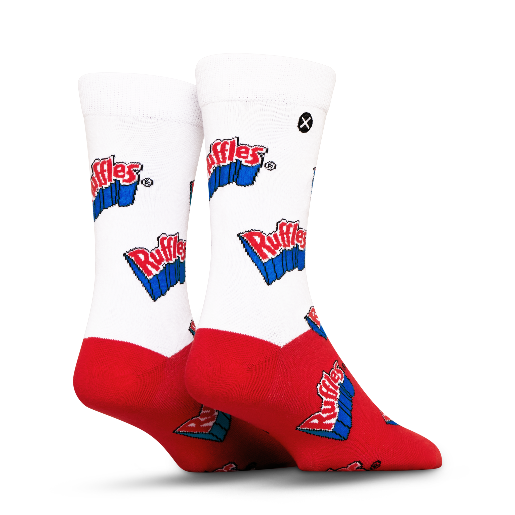 ODDMART Ruffles Crew Socks 2-Pack