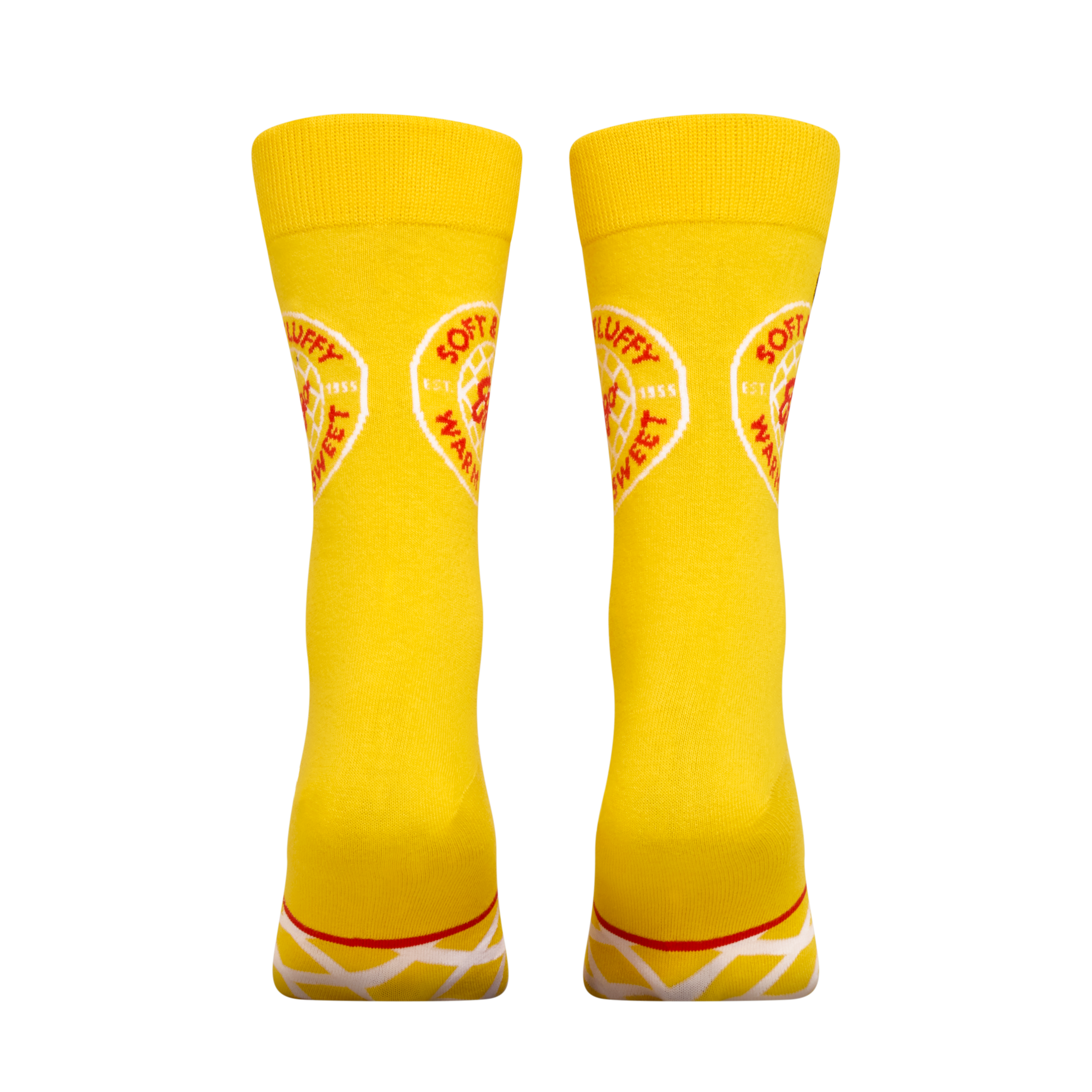 ODDMART Eggo Crew Socks 2-Pack