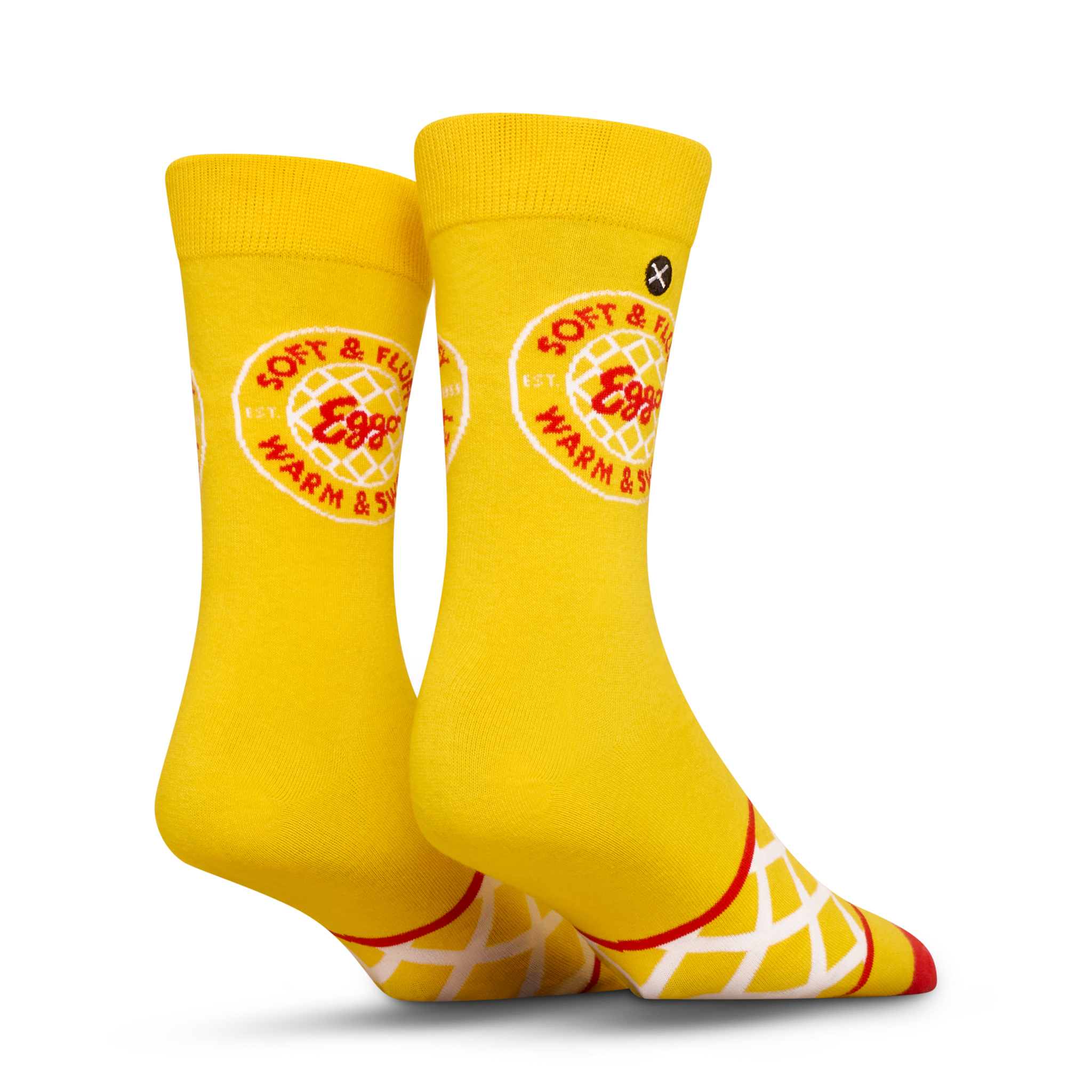 ODDMART Eggo Crew Socks 2-Pack