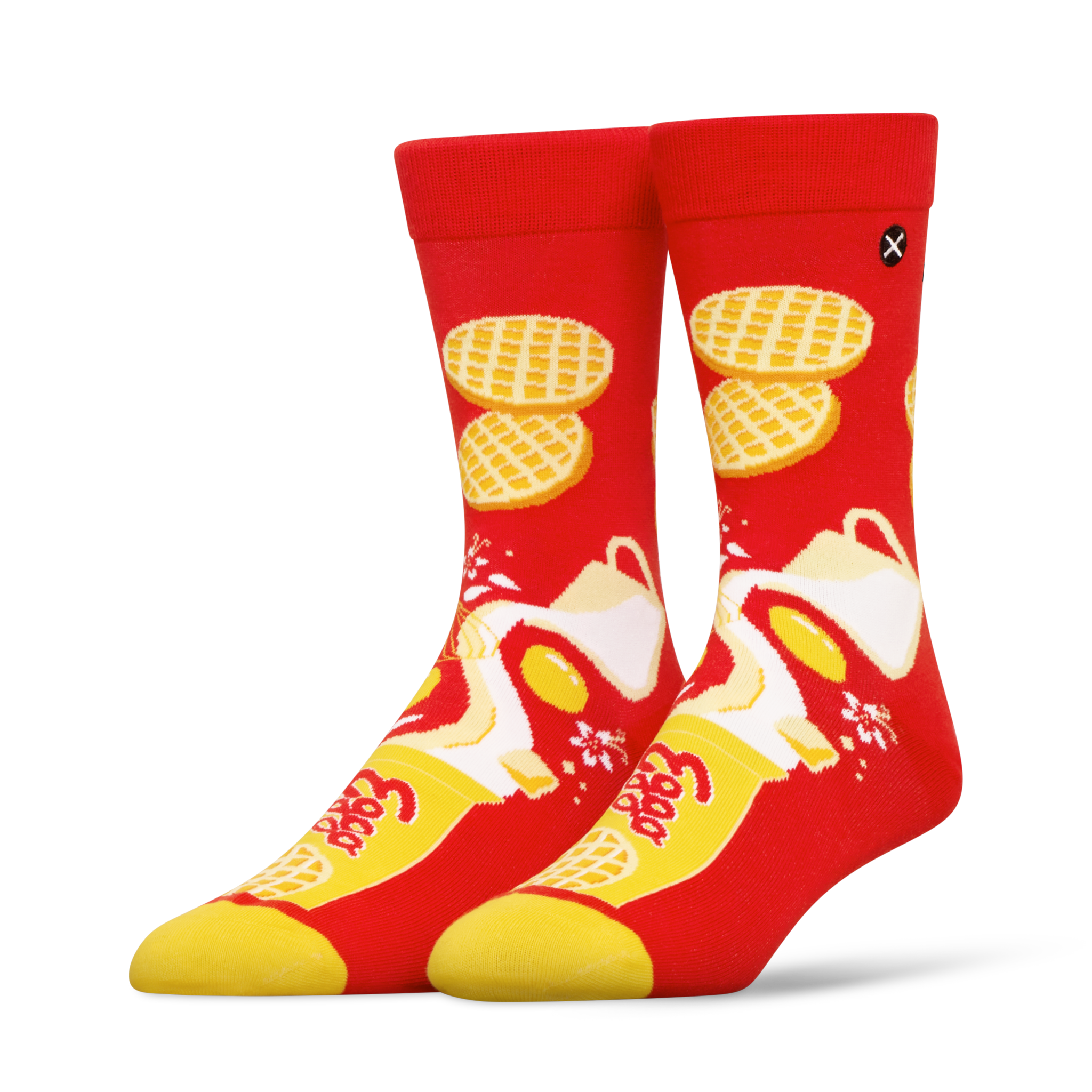 ODDMART Eggo Crew Socks 2-Pack