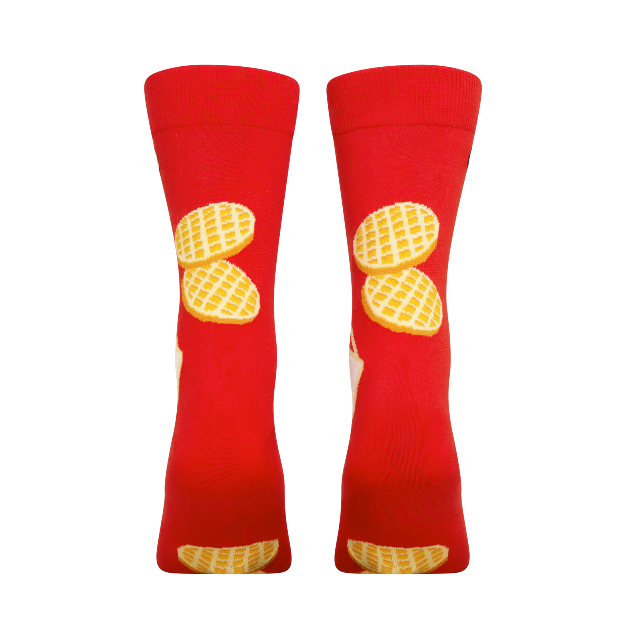 ODDMART Eggo Crew Socks 2-Pack