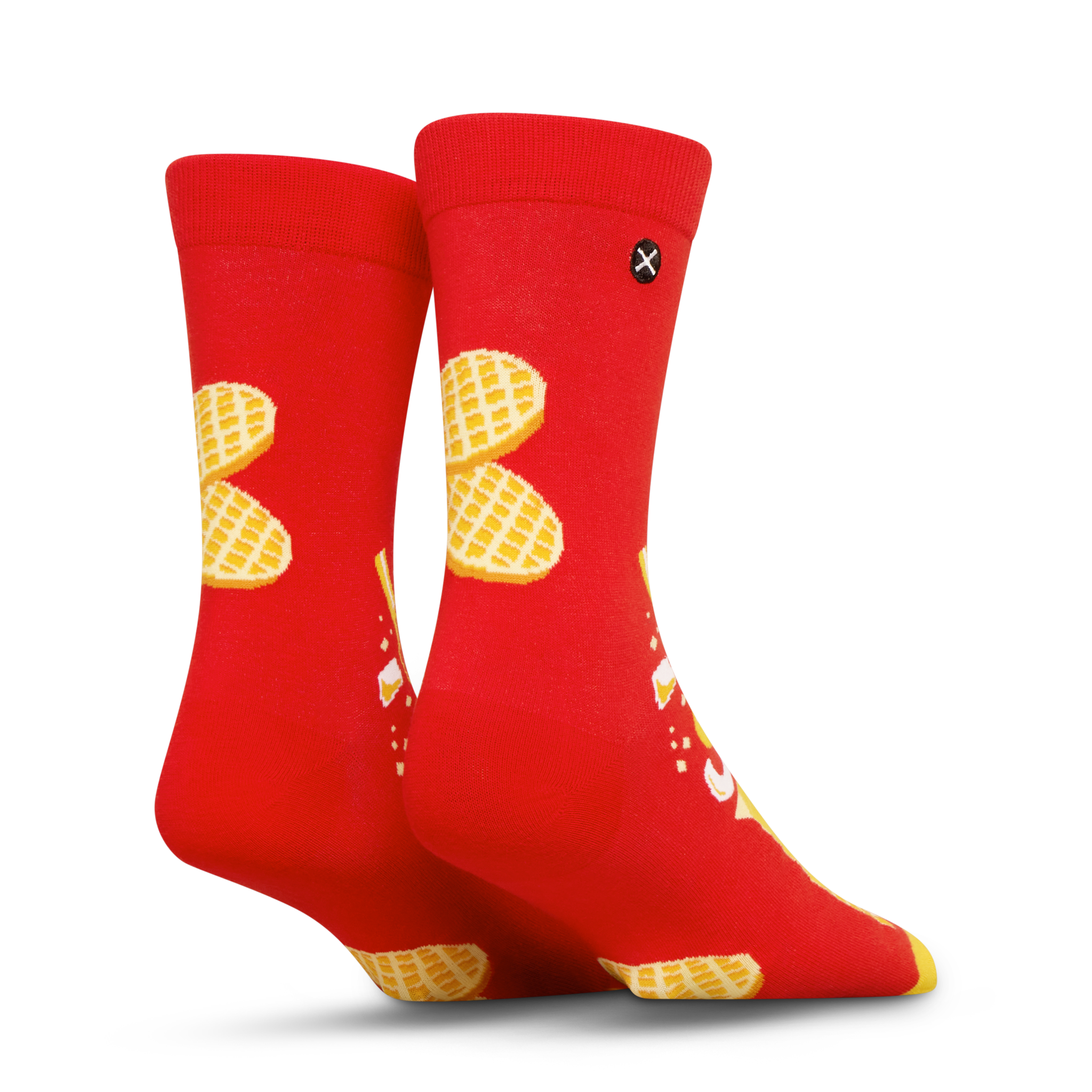 ODDMART Eggo Crew Socks 2-Pack