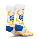 ODDMART Kraft Mac & Cheese Crew Socks 2-Pack