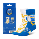 ODDMART Kraft Mac & Cheese Crew Socks 2-Pack