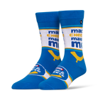 ODDMART Kraft Mac & Cheese Crew Socks 2-Pack